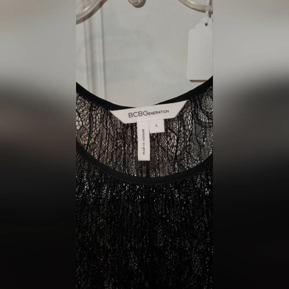 BCBGeneration Sheer Top - Picture 4 of 5